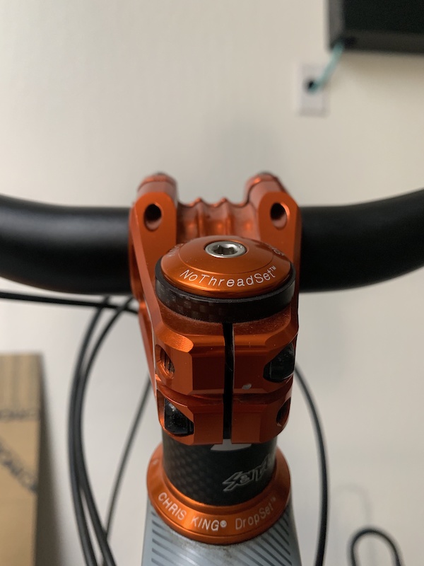 2019 Deity Copperhead Stem 50mm Orange- Like New For Sale