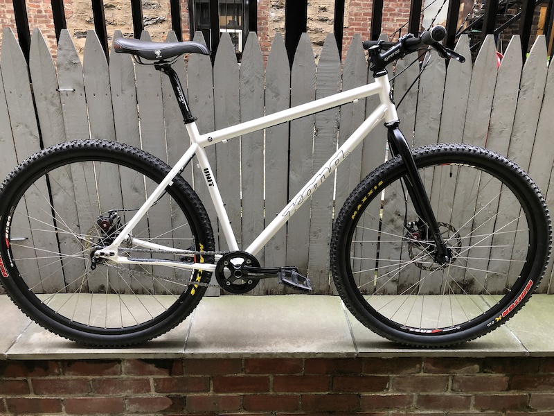 2011 Kona Unit single speed 29er mountain bike L MTB SS For Sale