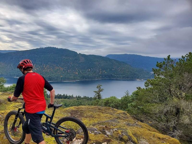 New Buck Mountain Biking Trail - Bowser, British Columbia