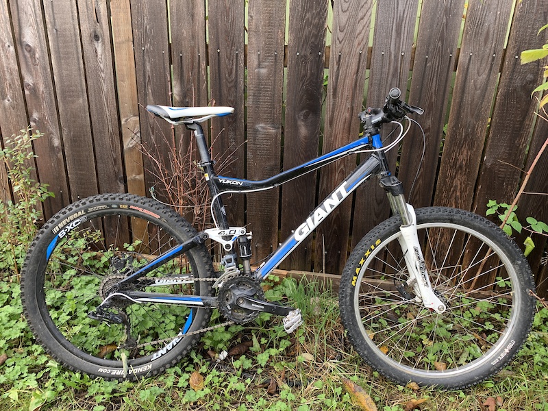 giant dual suspension mtb