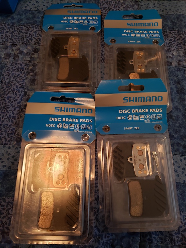 shimano xt 4 pot brake pads