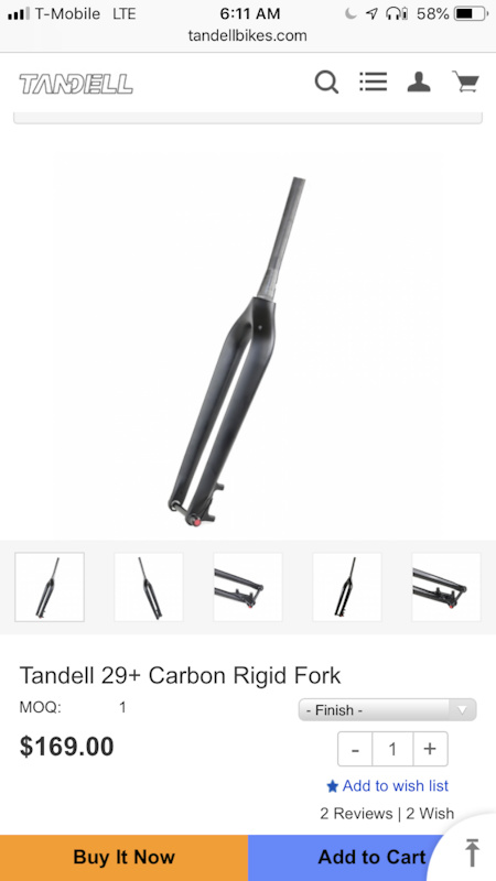 tandell fork