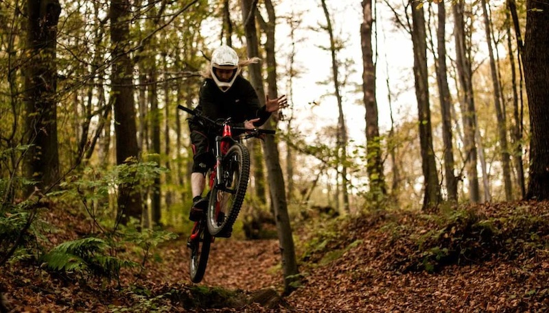 Barspin on Specialized enduro comp 2018, łopata