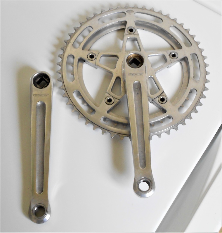 Pédalier Stronglight 93 - 52/40 Dents - Vélo De Route Vintage - Fabrication Française
