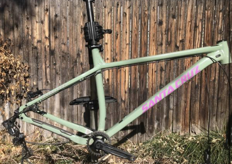 2018 santa cruz chameleon frame