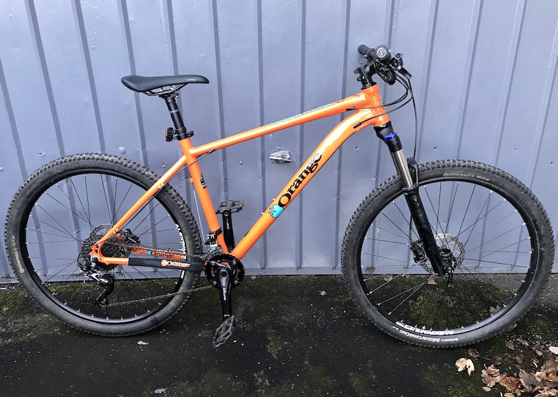 2017 Orange Clockwork 120 hardtail mountain bike For Sale