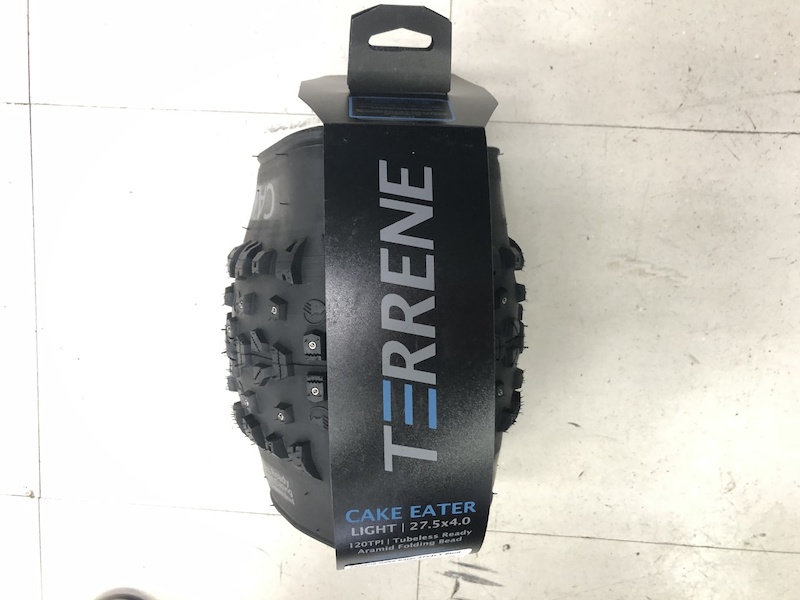 2019 Terrene Cake Eater Studded Fat Bike Tire For Sale