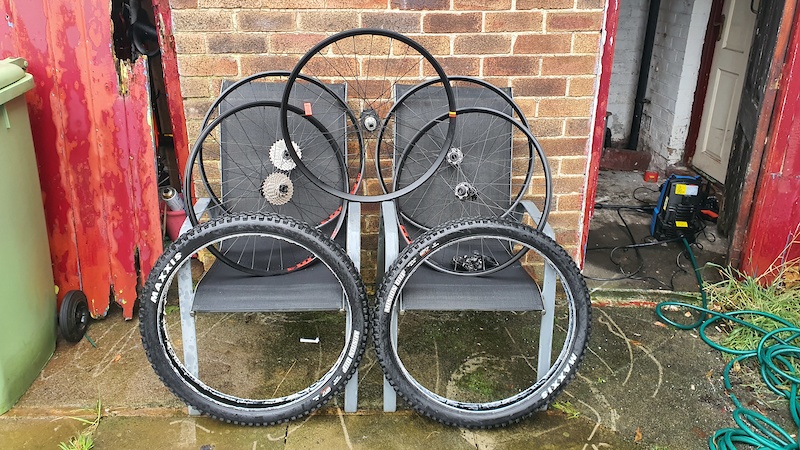 used 650b wheelset