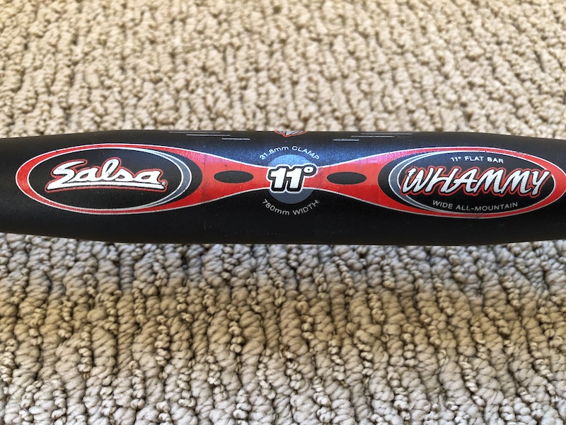 Salsa Whammy Handlebar 11 degree x 31.8 x 780mm For Sale