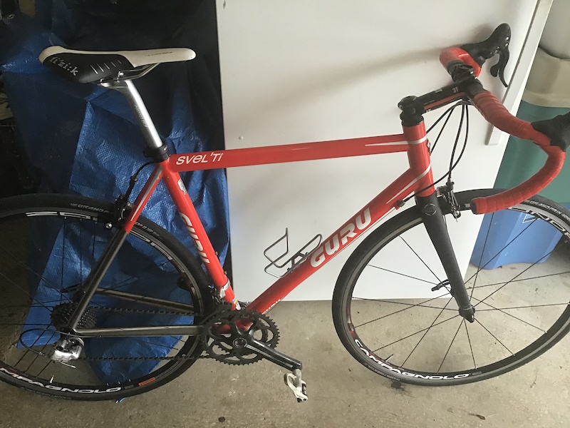 guru titanium road bike