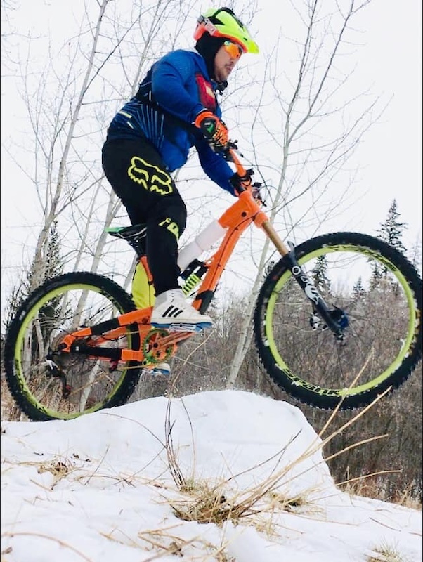 EMBA track Mountain Biking Trail Edmonton, Alberta