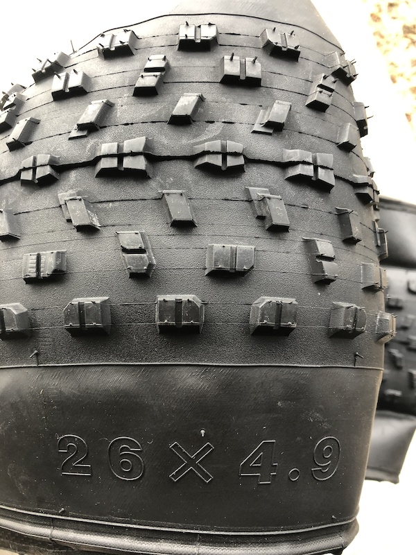 2020 Two brand new fat bike tires -26 x 4.9 For Sale