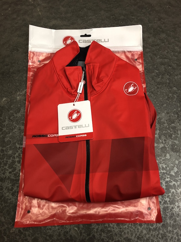 castelli lightweight rain jacket