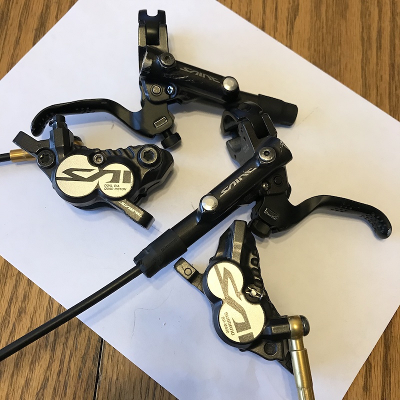 saint m800 brakes