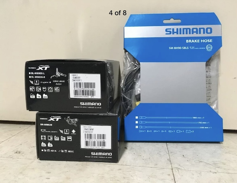 shimano m8020 brake set