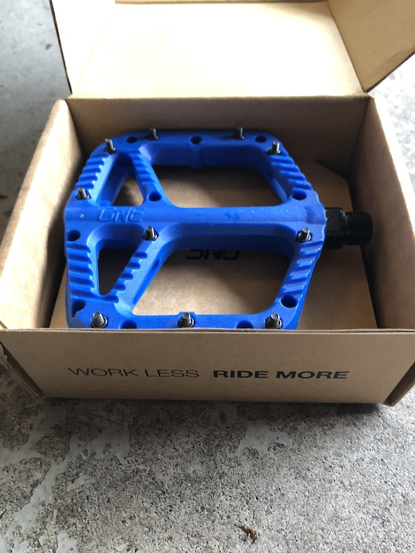one up composite flat pedals