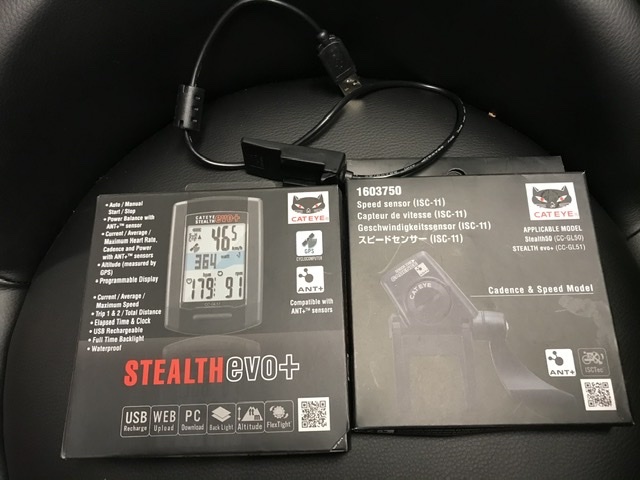 cateye stealth evo  bike computer