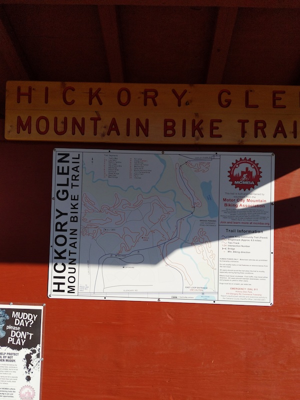 Hickory glen mountain bike 2024 trail