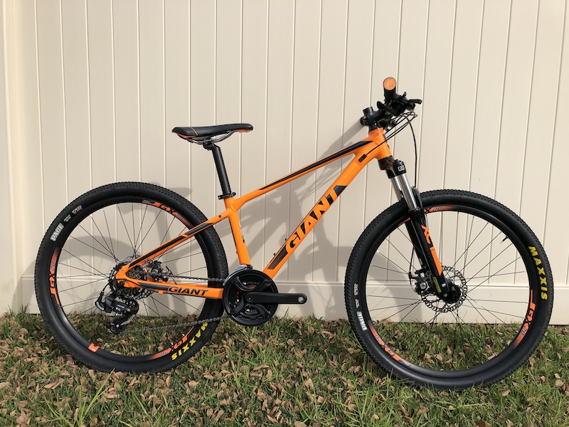 Orange giant mountain bike new arrivals