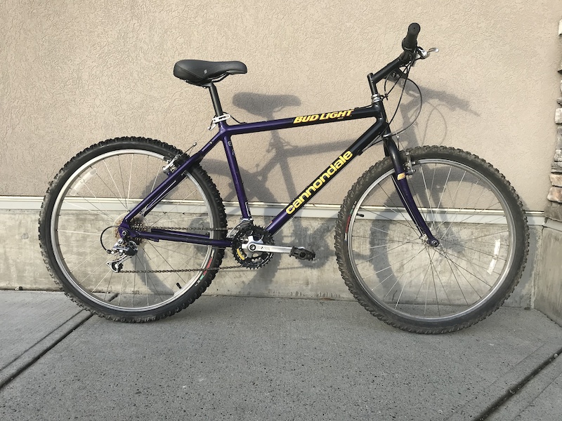 Cannondale bud light mountain hot sale bike