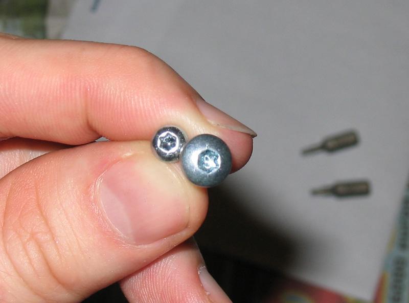 For Article: Torx screws.