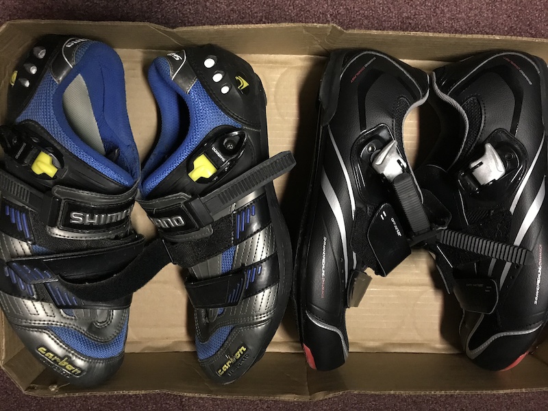 used cycling shoes
