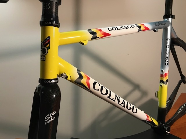 2004 Colnago CT2 Titanium 6/4 triangle 