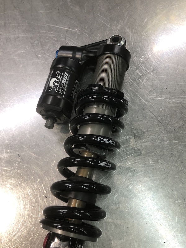 Fox DHX RC2 rear coil shock Boost Valve 2 springs For Sale