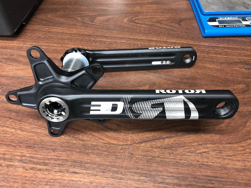 Rotor 3D30 crankset, like new universal BB30, 175mm For Sale