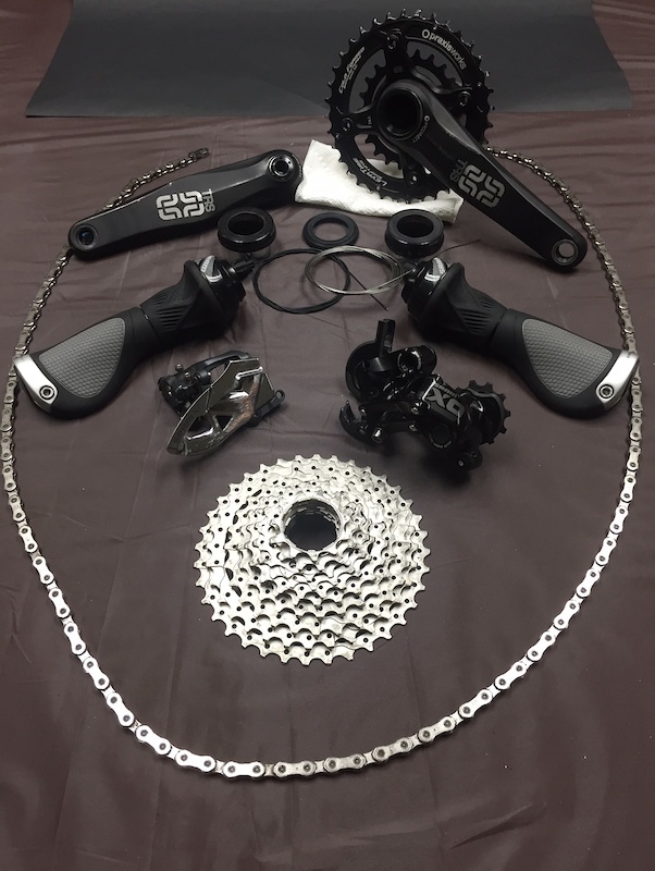 2016 SRAM 2 X 10 Complete DrivetrainVERY GOOD+ CONDITION For Sale