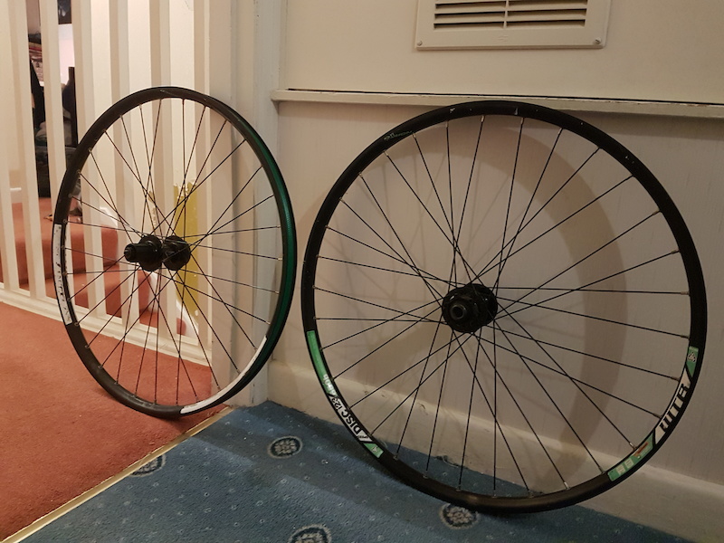 used 650b wheelset
