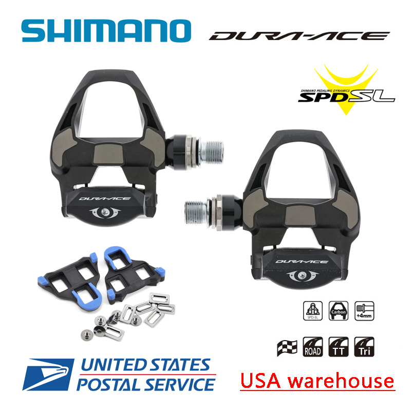 Shimano DuraAce PDR9100 Carbon Road Bike Pedals For Sale