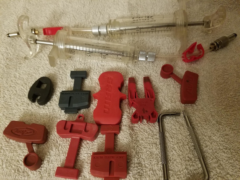 sram pro disc brake bleed kit