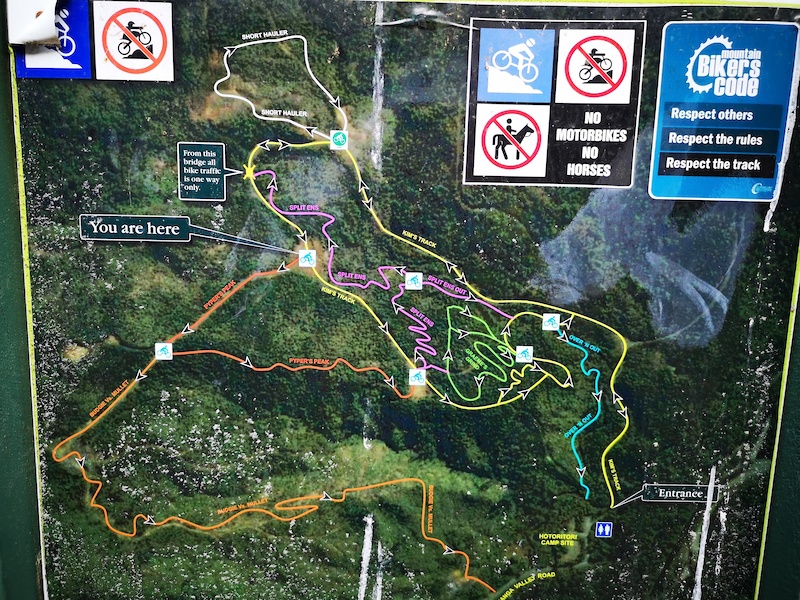 Berm Peak Trail Map Hotoritori Mtb Trail, Thames Mountain Biking Trails | Trailforks