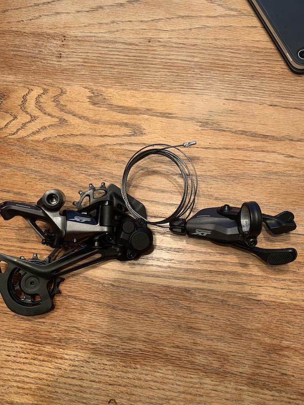 shimano xt 12 speed derailleur and shifter