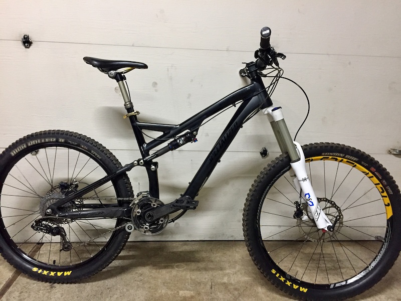 160mm fork on stumpjumper