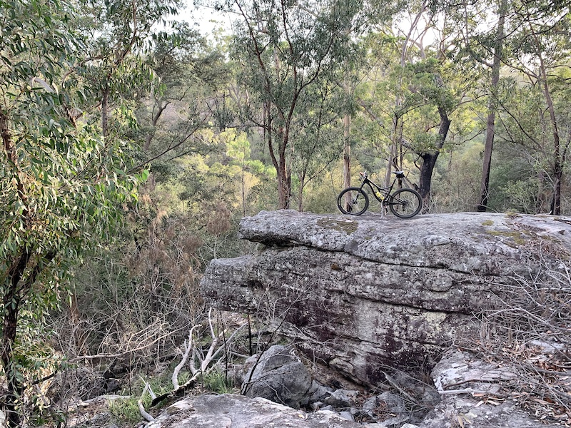 the luge mountain biking trails