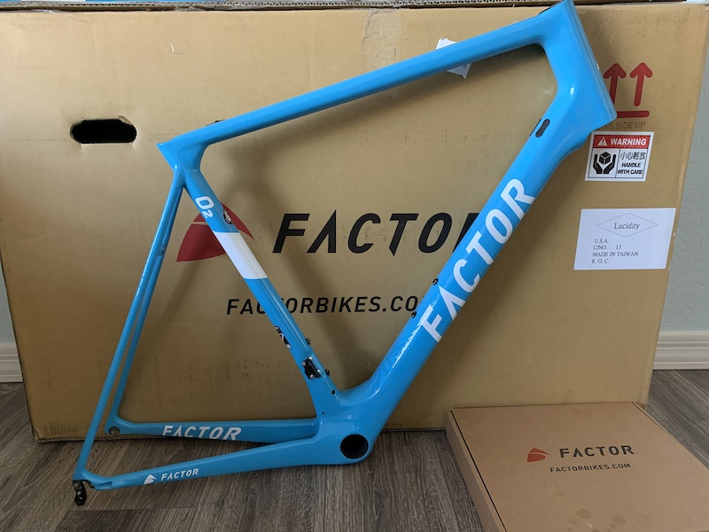 factor o2 frameset weight
