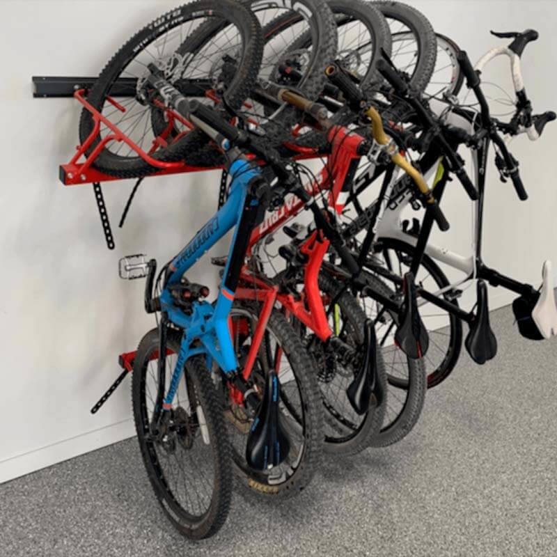 Red ONLY for Racing Bike Portable Wall Mount Bike Stand Bicycle Parking