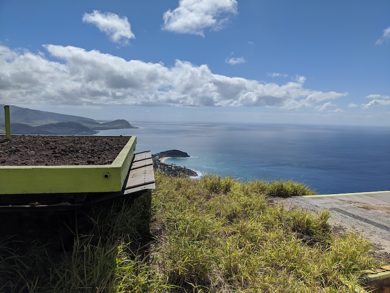 Makaha Pill Boxes Hiking Trail Waianae, Hawaii