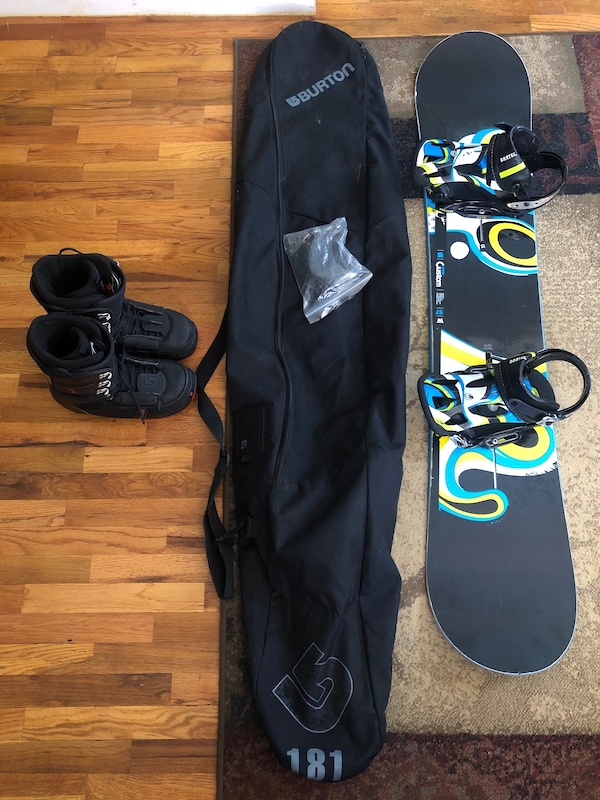2007 Burton Snowboard Package For Sale