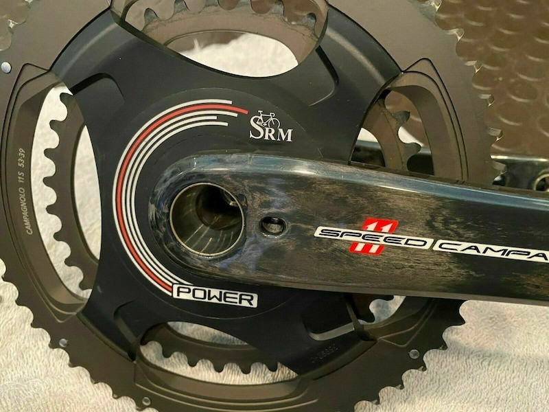 2019 Campagnolo SRM crankset 172.5mm power meter 5236 For Sale