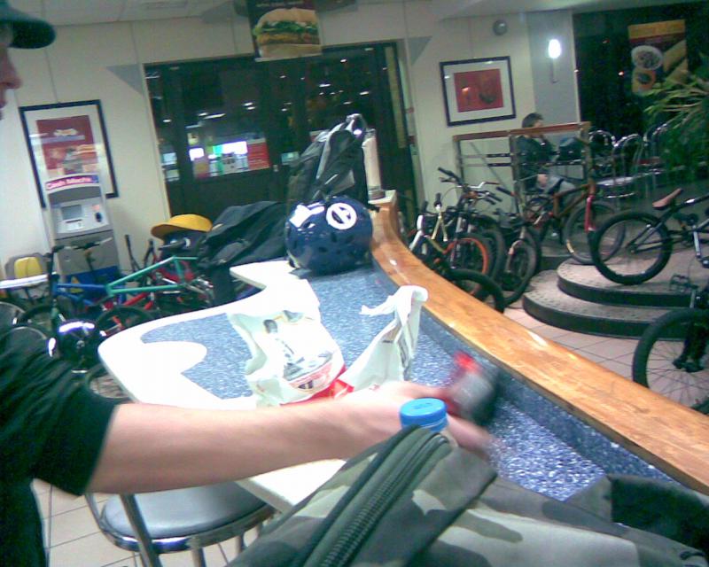 McDonalds at 7am after an all night ride at EPIC skate park in Birmingham!