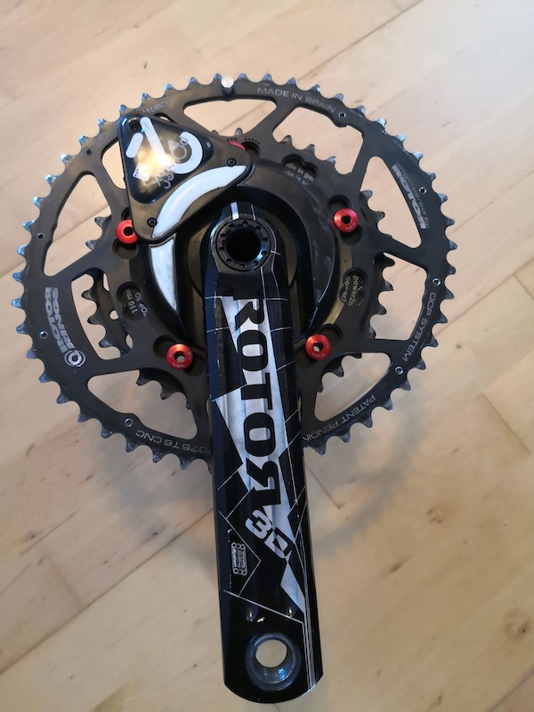 For sale - rotor 3d crankset, with power 2 max powermeter, and 50/34 qrings (they have plenty of life left) i do also include new bb86 dura ace bottom bracket, spare spider, spider disasembly tool, and like new bsa dura ace bottom bracket