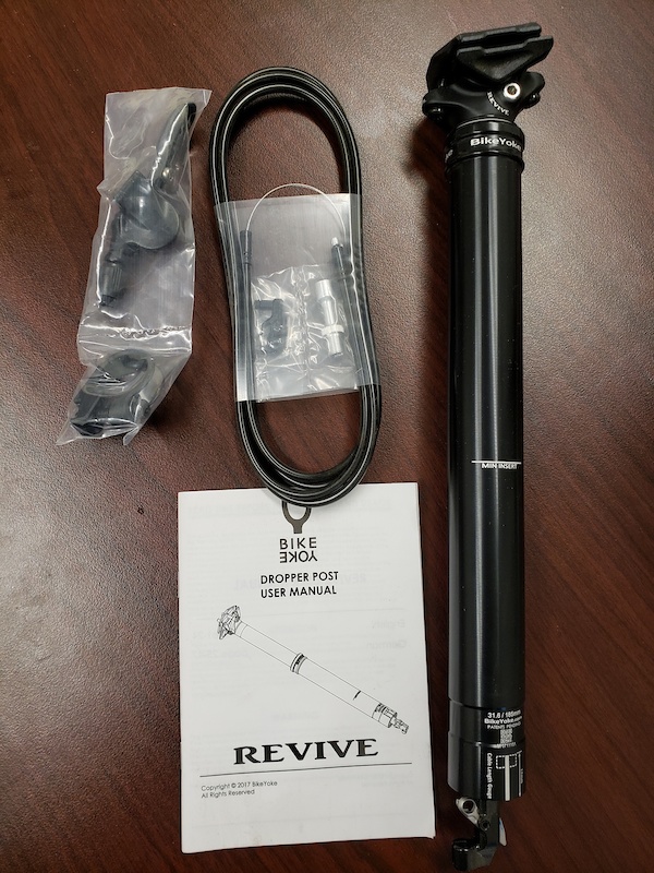 2020 New Bike Yoke 31.6 x 185 drop post For Sale