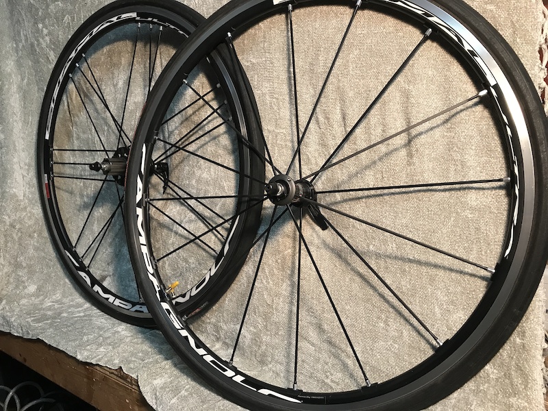 2017 Campagnolo Shamal Ultra Mega G3 Clincher Wheelset For Sale