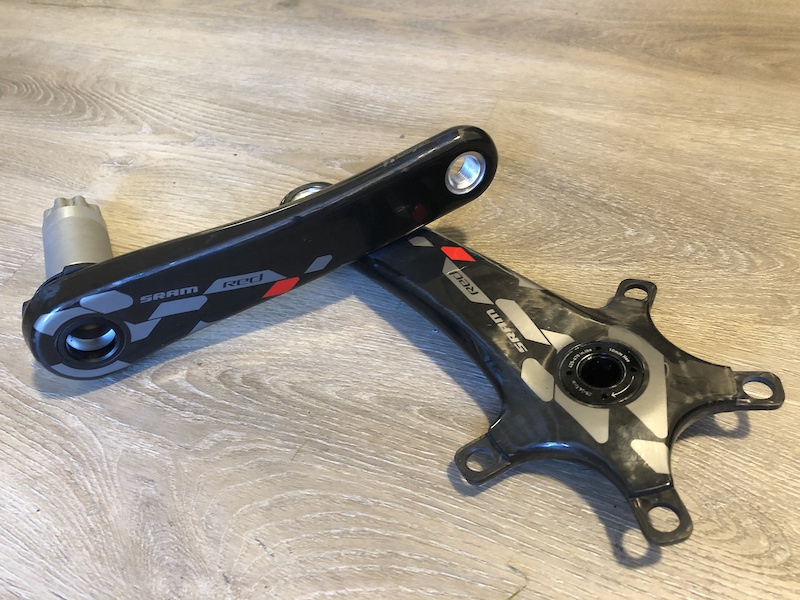 Sram Red Exogram carbon cranks For Sale