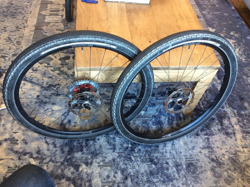 hunt 650b gravel wheels