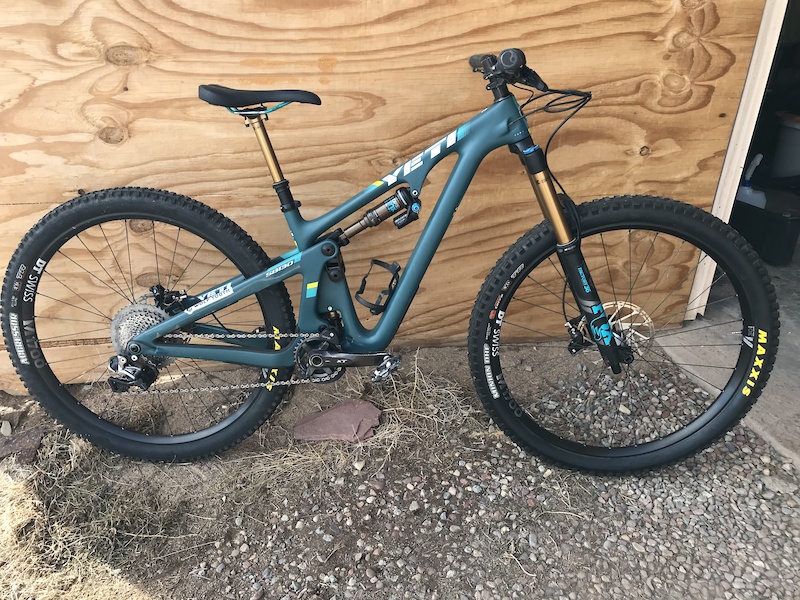 2019 Yeti SB 130 LR Turq Size Small FRAME Shock For Sale