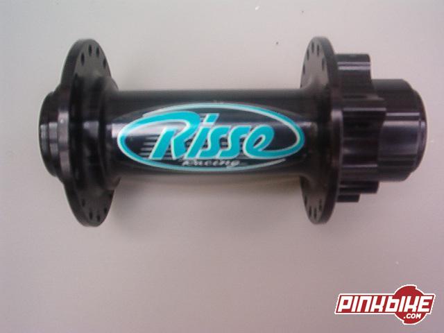 Risse 36 hole hub. 120mm(most hubs are 110mm). Also have 5mm spacers so you could run the hub of your choice.